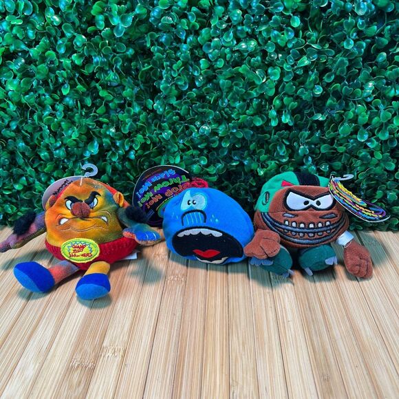 VTG 90s Silly Slammers #66 Bruiser #45 Pigskin Pete #41 Benny Bigmouth Sound - Picture 1 of 12